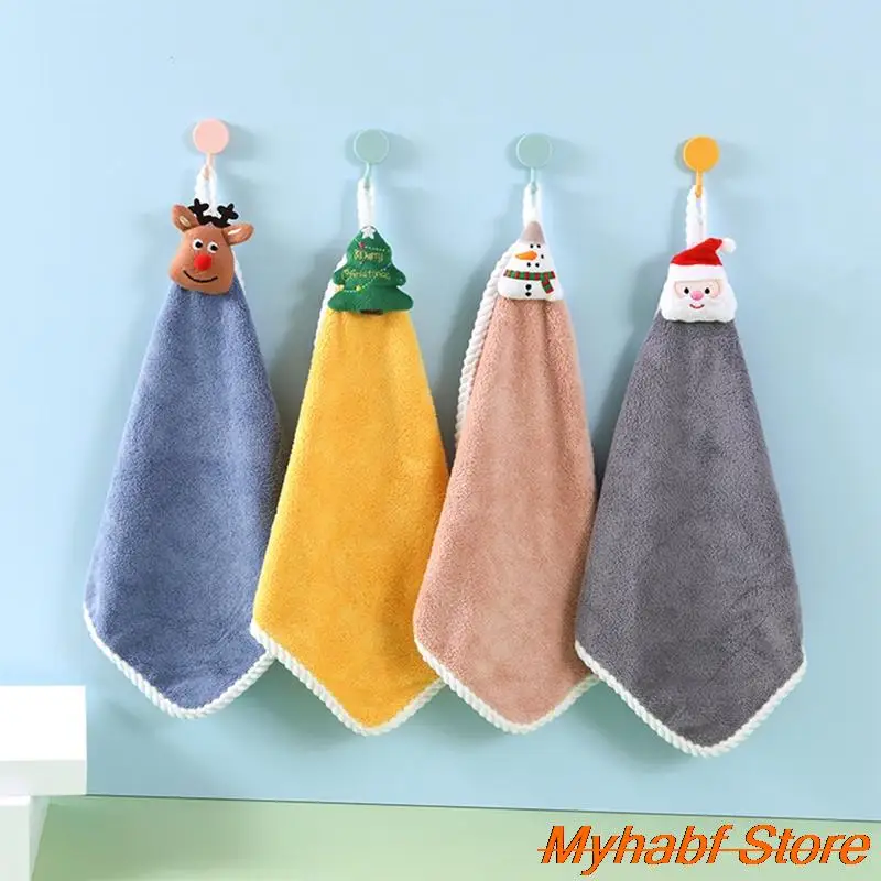 Soft Christmas Hand Towel Cartoon Snowman Santa Claus Washing Hand Face Towel Cloth Quick-Dry Handkerchief Bathroom Supplies
Soft Christmas Hand Towel Cartoon Snowman Santa Claus Washing Hand Face Towel Cloth Quick-Dry Handkerchief Bathroom Supplies