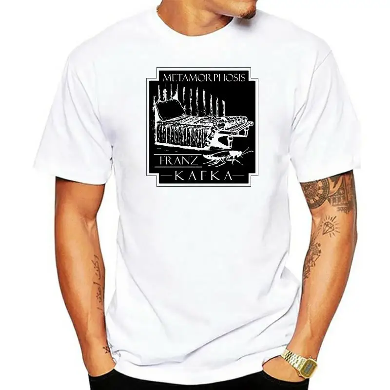 Футболка «Metamorphosis» Франц Кафка, европейские размеры, 100% хлопок, удобная Высококачественная футболка
Футболка «Metamorphosis» Франц Кафка, европейские размеры, 100% хлопок, удобная Высококачественная футболка