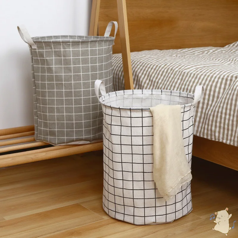Cotton Linen Dirty Laundry Basket Foldable Round Waterproof Organizer Bucket Clothing Children Toy Large Capacity Storage Home
Cotton Linen Dirty Laundry Basket Foldable Round Waterproof Organizer Bucket Clothing Children Toy Large Capacity Storage Home