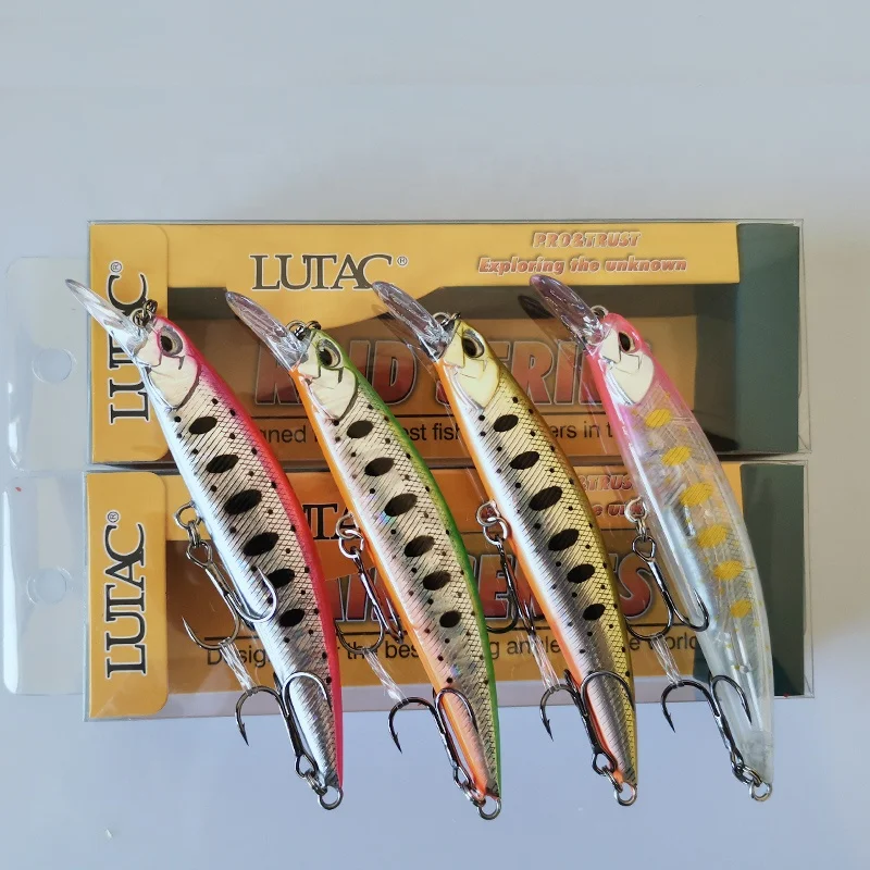 LUTAC Fishing 95mm 16g Minnow Lure Isca Artificial Lures For Fishing Advance Holograpjice Classic Model Smooth Outline 
LUTAC Fishing 95mm 16g Minnow Lure Isca Artificial Lures For Fishing Advance Holograpjice Classic Model Smooth Outline