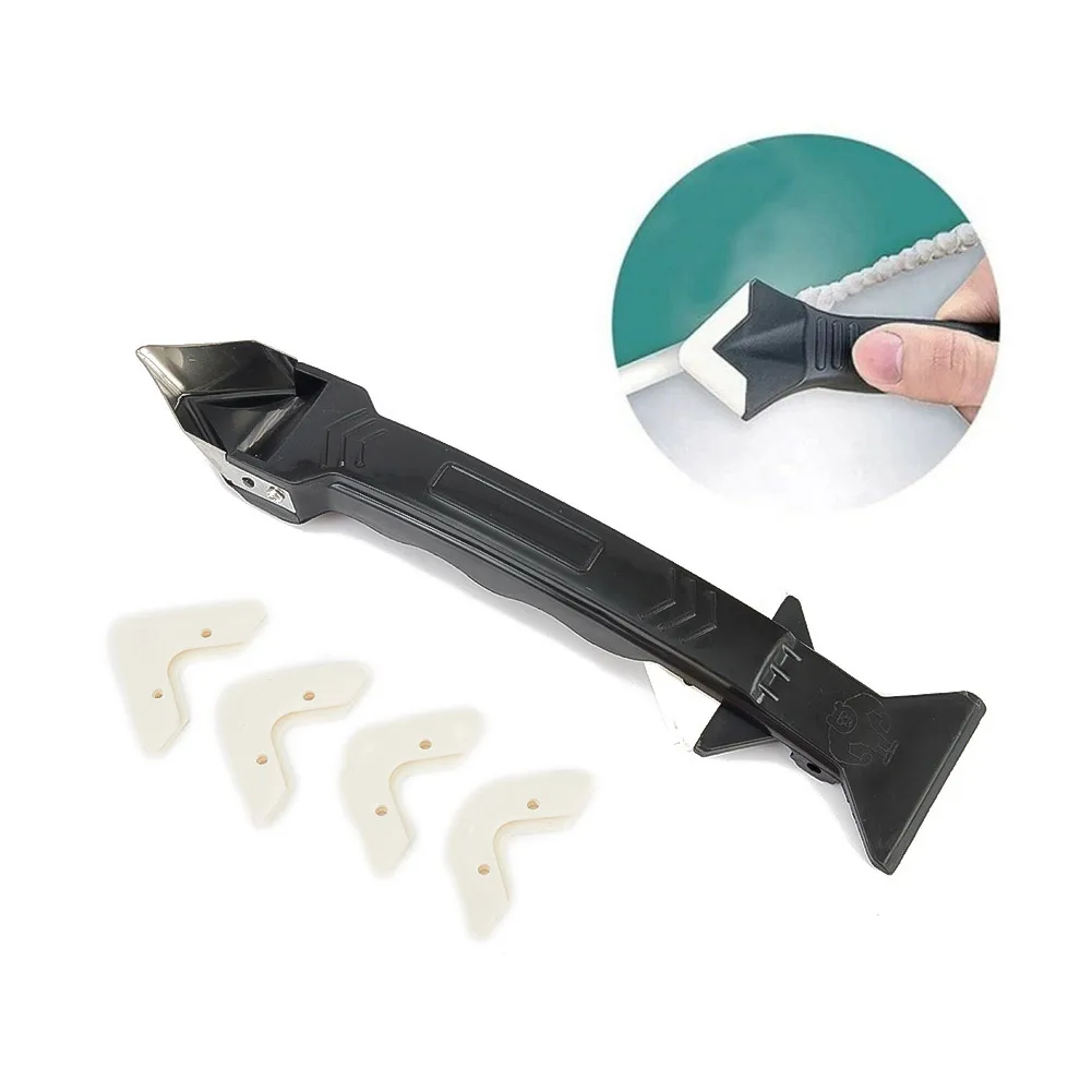 3 In 1 Silicone Sealant Removal Tool Kit Combination Scraper Caulking Mold Smooth Finishing Scraper Filling Sealing Tool
3 In 1 Silicone Sealant Removal Tool Kit Combination Scraper Caulking Mold Smooth Finishing Scraper Filling Sealing Tool