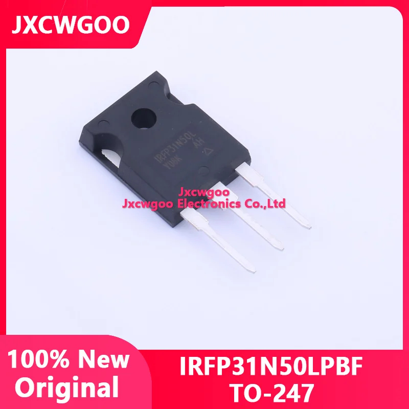 Jxcwgoo 10pcs Transistor Field IRFP31N50LPBF Effect 31A 100% TO-247 original MOS 500V new IRFP31N50L imported
Jxcwgoo 10pcs Transistor Field IRFP31N50LPBF Effect 31A 100% TO-247 original MOS 500V new IRFP31N50L imported