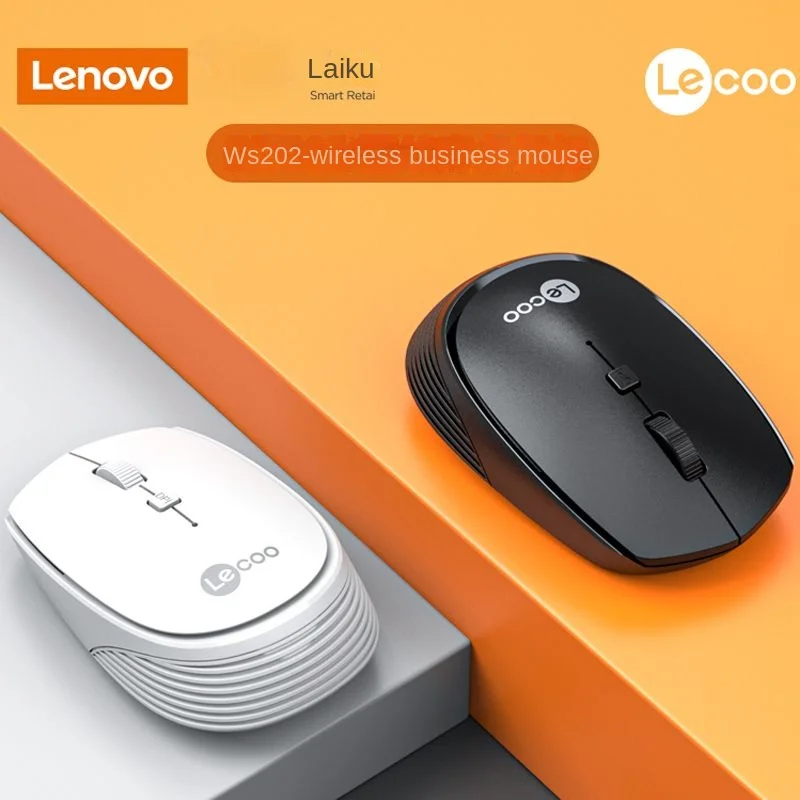 

Lenovowireless mouse with sound smart dormancy compact office business home game electric competition desktop computer universal