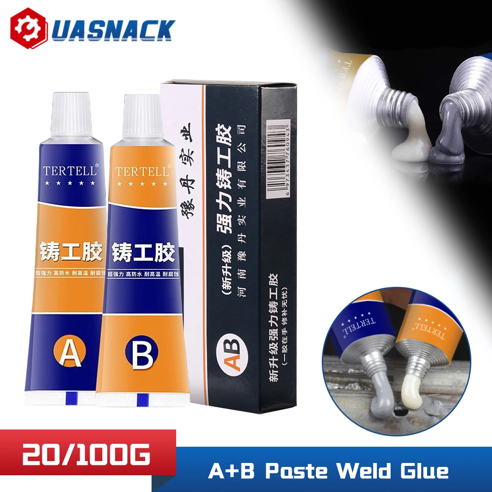 Industrial Repair A+B Paste Glue Heat Metal Cold Weld Repair Adhesive Gel Heat Resistance Casting Agent Stomatal Crackle Welding
Industrial Repair A+B Paste Glue Heat Metal Cold Weld Repair Adhesive Gel Heat Resistance Casting Agent Stomatal Crackle Welding