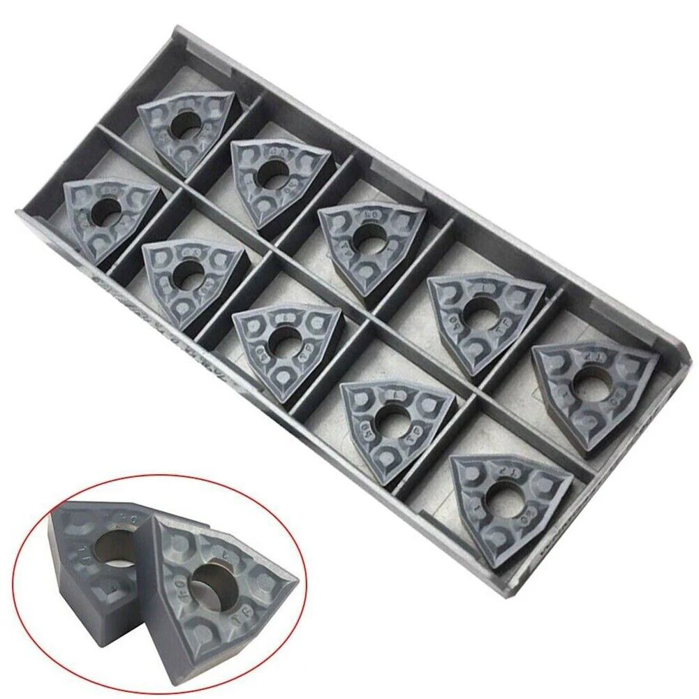 10 Pcs WNMG431-TF IC907 WNMG080404-TFIC907 Carbide Inserts Blades For Metal Trimming Machining Turning Tools Accessories
10 Pcs WNMG431-TF IC907 WNMG080404-TFIC907 Carbide Inserts Blades For Metal Trimming Machining Turning Tools Accessories