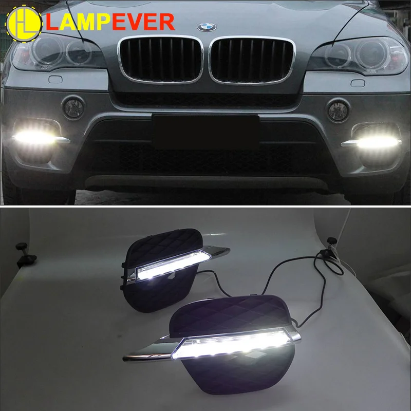 For BMW X5 E70 2011 2012,Super Brightness Waterproof ABS Car DRL 12V LED Daytime Running Light Daylight Fog Lamp Cover Lampever
For BMW X5 E70 2011 2012,Super Brightness Waterproof ABS Car DRL 12V LED Daytime Running Light Daylight Fog Lamp Cover Lampever