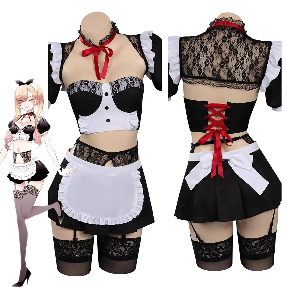 My Dress-Up Darling Kitagawa Marin Cosplay Costume Maid Dress Outfits Halloween Carnival Suit
My Dress-Up Darling Kitagawa Marin Cosplay Costume Maid Dress Outfits Halloween Carnival Suit