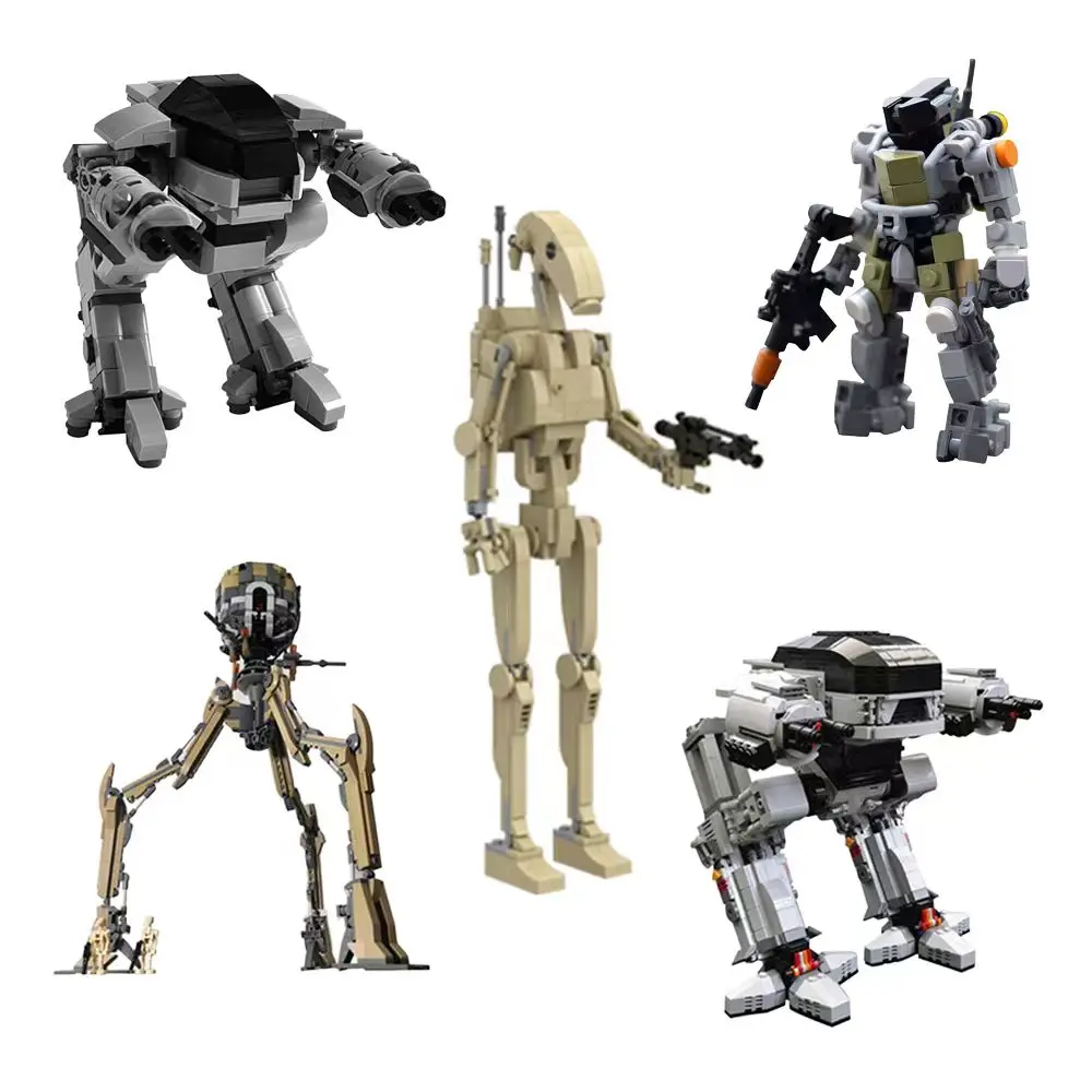 Gobrick Moc Droid строительные блоки, игры, модель робота, фильмы, фотосессия мальчика, детские игрушки, взрослый подарок
Gobrick Moc Droid строительные блоки, игры, модель робота, фильмы, фотосессия мальчика, детские игрушки, взрослый подарок