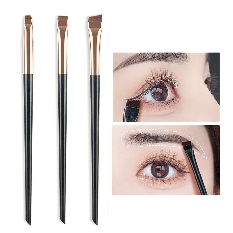 3Pcs Blade Eyeliner Brush Eyebrow Brush Portable Flat Fine Eyeliner Brow Contour Makeup Brushes Cosmetic Beauty Makeup Tool
3Pcs Blade Eyeliner Brush Eyebrow Brush Portable Flat Fine Eyeliner Brow Contour Makeup Brushes Cosmetic Beauty Makeup Tool