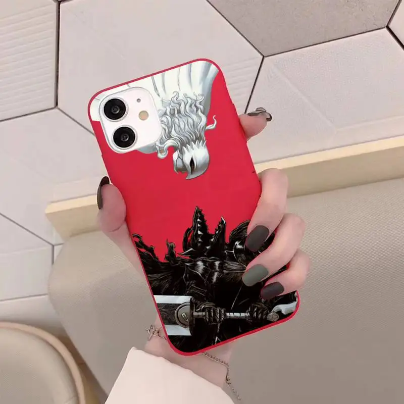 Anime Berserk Guts Phone Case for iPhone 11 12 13 Mini Pro Xs Max 8 7 6 6S Plus X XR Solid Candy Color Case
Anime Berserk Guts Phone Case for iPhone 11 12 13 Mini Pro Xs Max 8 7 6 6S Plus X XR Solid Candy Color Case