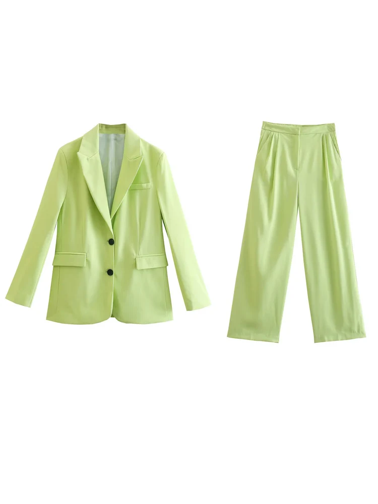 2022 Summer Women Pant Suits 2 piece sets Casual Solid Blazers Coats and Trousers Female Elegant OL Suit Clothing
2022 Summer Women Pant Suits 2 piece sets Casual Solid Blazers Coats and Trousers Female Elegant OL Suit Clothing