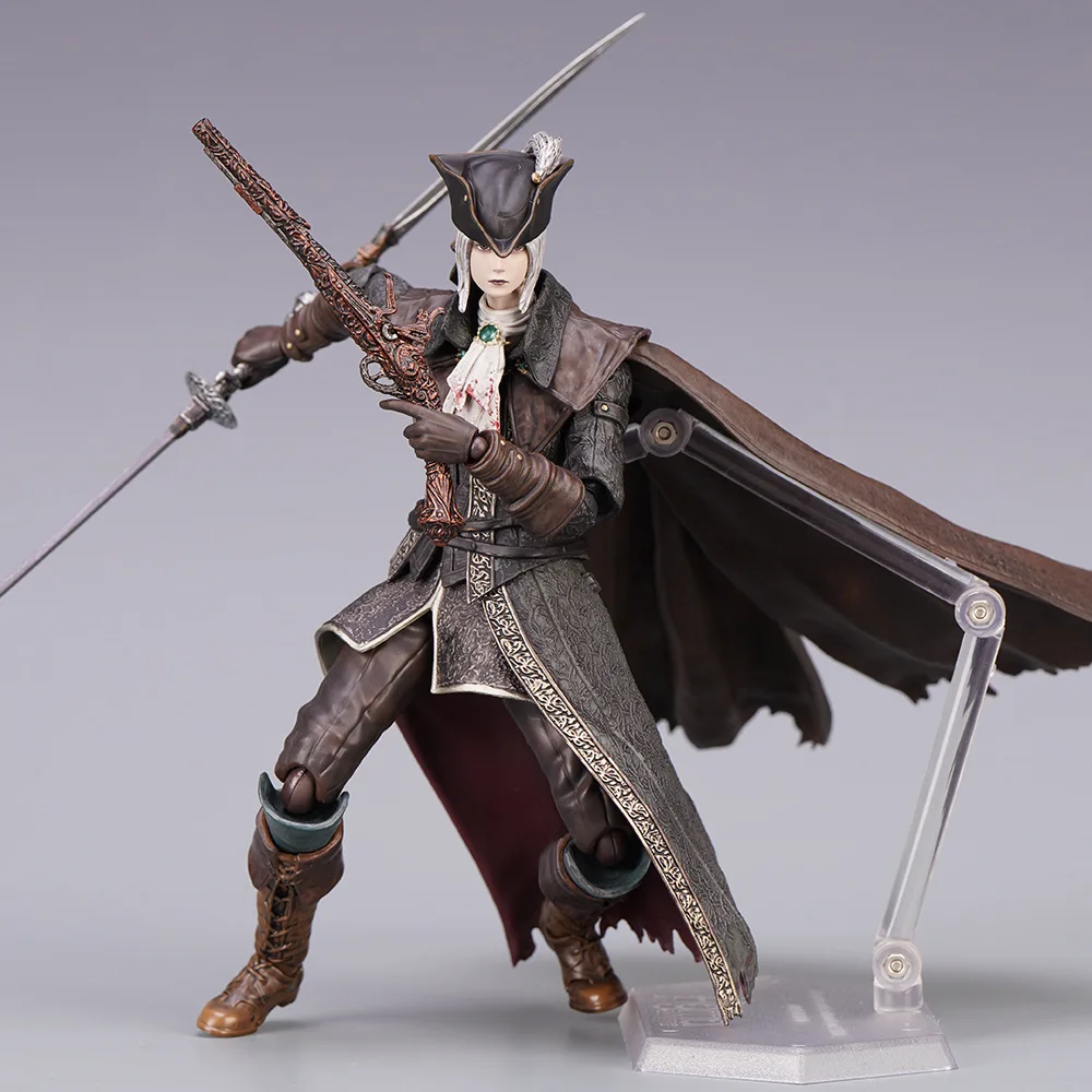

18cm Bloodborne Lady Maria 536-DX Joint Movable Anime Action Figure PVC toys Doll Collection figures Cartoon for friends gift