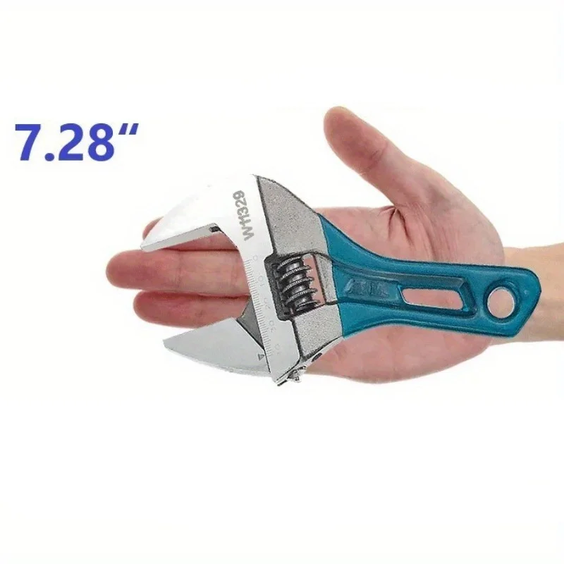 Мини-разводной Ключ С Короткой Ручкой И Крупным Калибром, Инструмент Для Сантехников С Резиновым Покрытием
Мини-разводной Ключ С Короткой Ручкой И Крупным Калибром, Инструмент Для Сантехников С Резиновым Покрытием