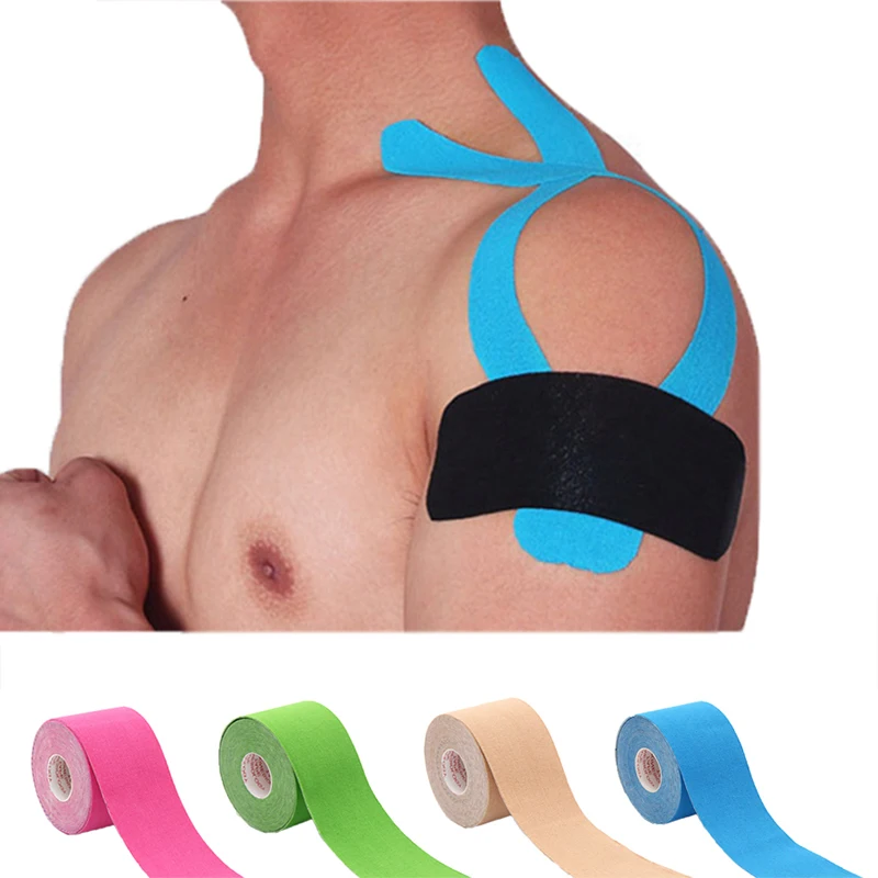 Kinesiology Tape 5cm 5m Elastic Tape Elastic tape Muscle Pain Relief Athletic Recovery Knee Pads for Gym Fitness Bandage
Kinesiology Tape 5cm 5m Elastic Tape Elastic tape Muscle Pain Relief Athletic Recovery Knee Pads for Gym Fitness Bandage