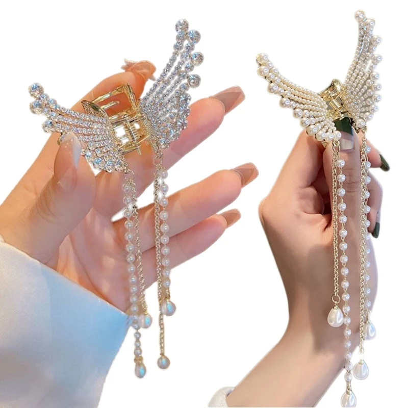 Hair Clip Pearl Shape Hair Clip Delicate Jaw Clip Non-slip Large Hair Clip Tightly Hold Hair Accessories
Hair Clip Pearl Shape Hair Clip Delicate Jaw Clip Non-slip Large Hair Clip Tightly Hold Hair Accessories