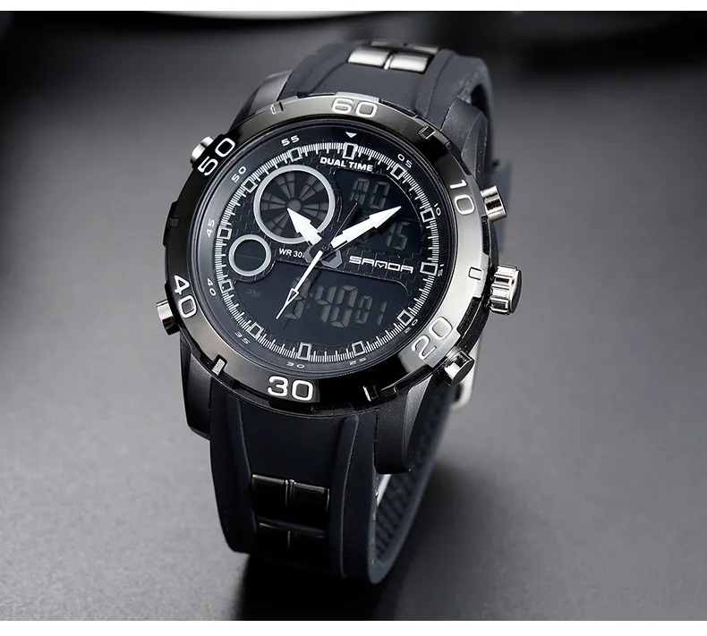 SANDA Watch Waterproof Special Forces Sports Student Junior High School Trend Luminous Multifunctional Electronic Watch Fashion
SANDA Watch Waterproof Special Forces Sports Student Junior High School Trend Luminous Multifunctional Electronic Watch Fashion