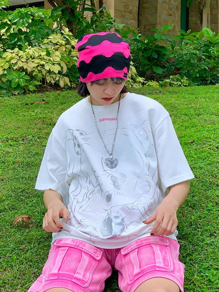Deeptown Kawaii Girl Anime T-shirt Japanese Harajuku Graphic Tee Manga Print Short Sleeve Cotton Tshirt Summer Top Women Clothes
Deeptown Kawaii Girl Anime T-shirt Japanese Harajuku Graphic Tee Manga Print Short Sleeve Cotton Tshirt Summer Top Women Clothes