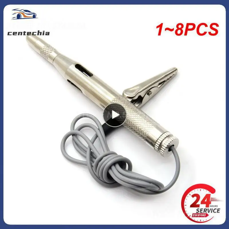 1~8PCS Car Diagnostic Tool DC 6V 12V 24V Probe Light System Test Probe Lamp Car Light Circuit Tester Lamp Voltage Test Pen
1~8PCS Car Diagnostic Tool DC 6V 12V 24V Probe Light System Test Probe Lamp Car Light Circuit Tester Lamp Voltage Test Pen
