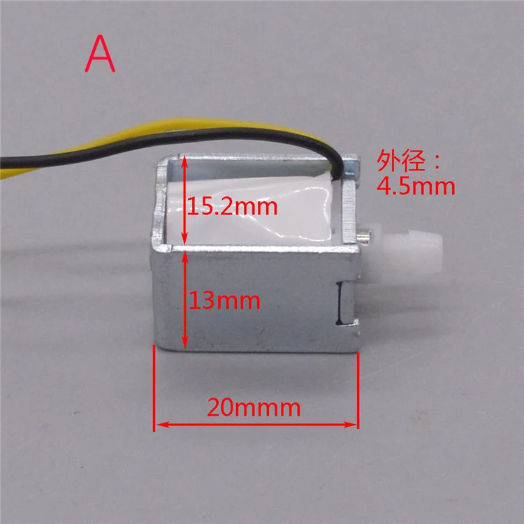 DC 6V Micro Mini Electric DC Solenoid Air Valve SC0526GC N/C Normally Close Valve N/O Normally Open Valve Tude Diameter 4.5MM
DC 6V Micro Mini Electric DC Solenoid Air Valve SC0526GC N/C Normally Close Valve N/O Normally Open Valve Tude Diameter 4.5MM