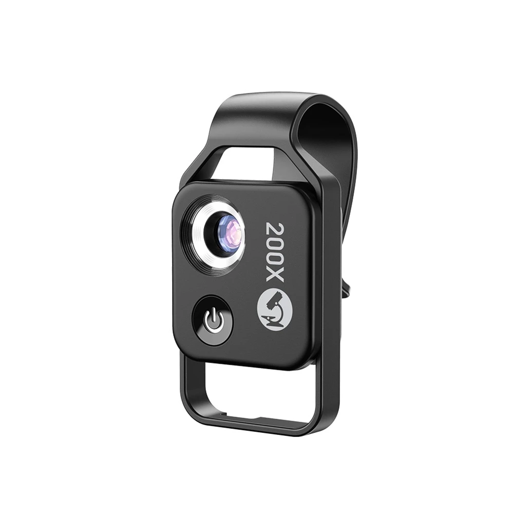 200X Phone Mini Pocket Microscope with CPL and LED Light ,Portable Digital Microscope Camera for Smartphone-Black
200X Phone Mini Pocket Microscope with CPL and LED Light ,Portable Digital Microscope Camera for Smartphone-Black