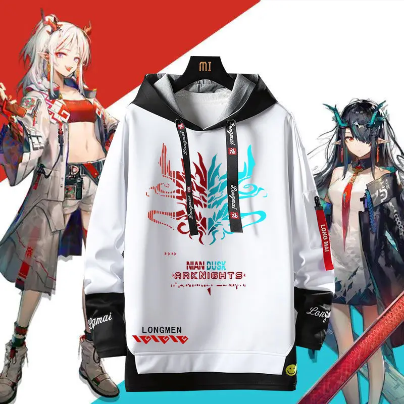 Cartoon Clothes Hoodies for Woman Arknights Print Clothing Cute Spring Autumn Fashion Boy Girl Anime Clothe Nian Dusk Printed
Cartoon Clothes Hoodies for Woman Arknights Print Clothing Cute Spring Autumn Fashion Boy Girl Anime Clothe Nian Dusk Printed