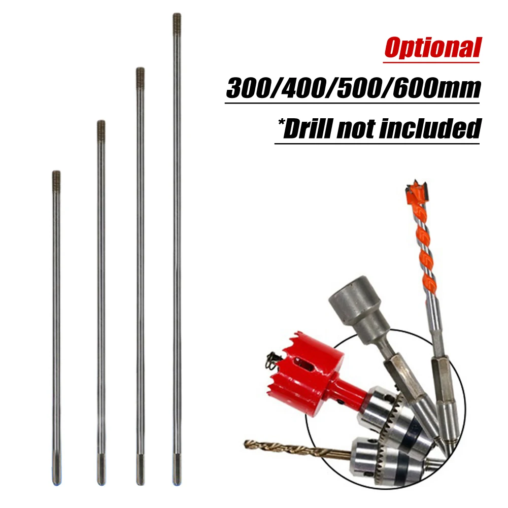 1/2pcs Drill Extension Connect Rod M10 8mm Hex Shank 300-600mm Carbide Tipped Holder Durable Silver Power Tools Accessories
1/2pcs Drill Extension Connect Rod M10 8mm Hex Shank 300-600mm Carbide Tipped Holder Durable Silver Power Tools Accessories