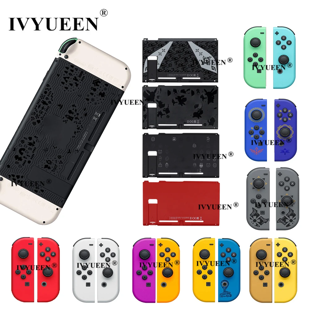 IVYUEEN for Nintendo Switch Console Replacement Housing Shell Cover for NintendoSwitch Joy Con Joycon Front Back Faceplate Case
IVYUEEN for Nintendo Switch Console Replacement Housing Shell Cover for NintendoSwitch Joy Con Joycon Front Back Faceplate Case