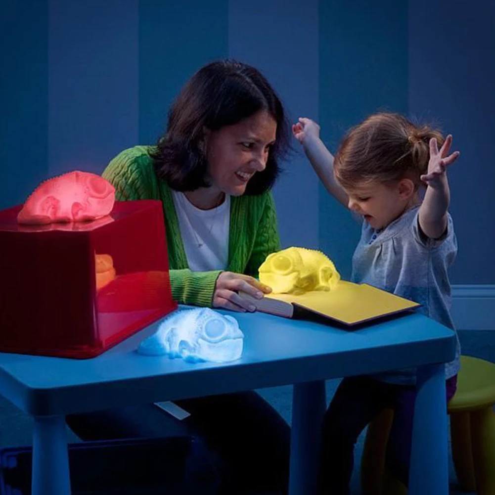 3D Chameleon Cute Color Changing LED Night Light Desk Soft Atmosphere Lamp Home Decor Gift Bedroom Kids Room USB Rechargeable
3D Chameleon Cute Color Changing LED Night Light Desk Soft Atmosphere Lamp Home Decor Gift Bedroom Kids Room USB Rechargeable