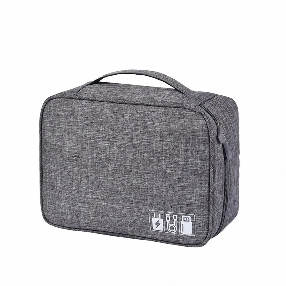 Cable Organizer Bag Black/Grey Multifunctional Digital Bag Data Cable Storage Box For External Driver Basic First Aid Items
Cable Organizer Bag Black/Grey Multifunctional Digital Bag Data Cable Storage Box For External Driver Basic First Aid Items