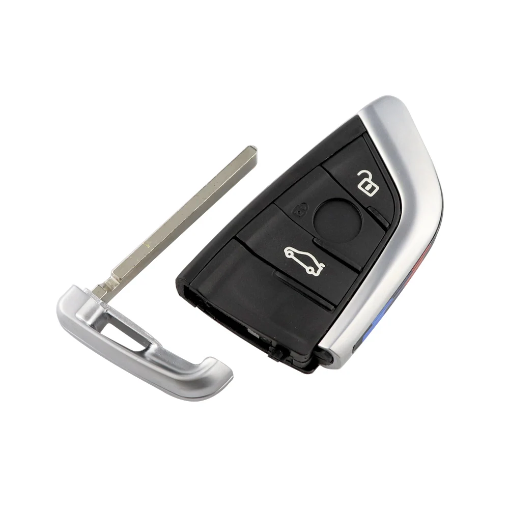 Чехол для дистанционного смарт-ключа автомобиля с кнопкой 3/4 для BMW F FEM CAS4 CAS4 + 1 2 3 5 7 серии X1 X5 X6 X6M F15 F16 2011-2017 Вставка лезвия
Чехол для дистанционного смарт-ключа автомобиля с кнопкой 3/4 для BMW F FEM CAS4 CAS4 + 1 2 3 5 7 серии X1 X5 X6 X6M F15 F16 2011-2017 Вставка лезвия