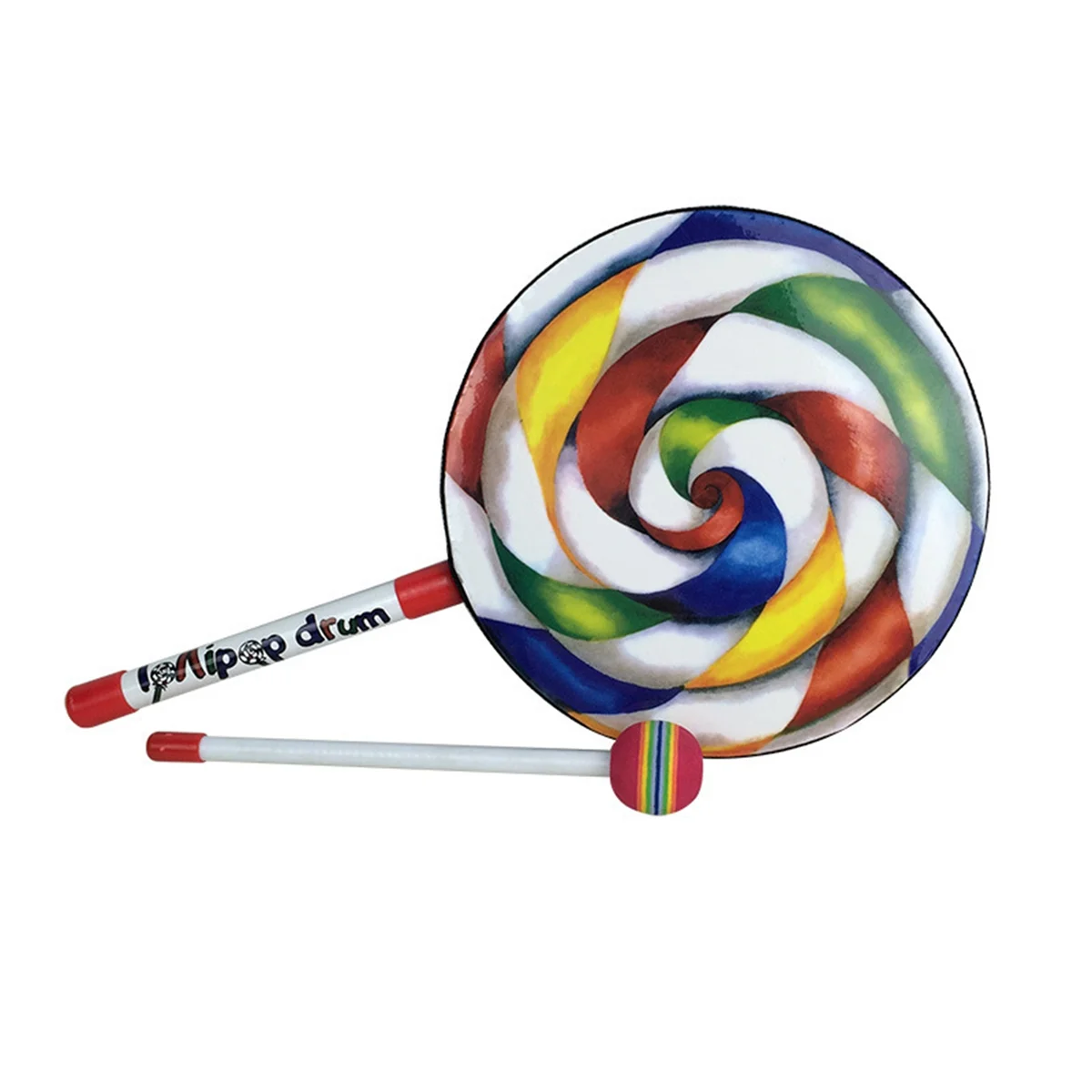 Orff Instruments 2Pack Lollipop Drums 6Inch Dance Props Percussion Instruments Hand Drum Preschool Education Toys
Orff Instruments 2Pack Lollipop Drums 6Inch Dance Props Percussion Instruments Hand Drum Preschool Education Toys