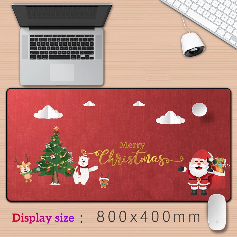 Christmas cute Customized HD Printing Gaming Mousepad Computer Lock Edge Large Mouse Pad Natural Rubber E-sports Desk Pad
Christmas cute Customized HD Printing Gaming Mousepad Computer Lock Edge Large Mouse Pad Natural Rubber E-sports Desk Pad