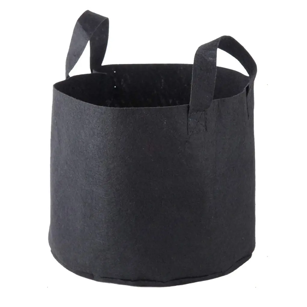 5Pcs set Breathable Nonwoven Fabric Pots Strap Handles Bags Nursery Garden Planting Grow Planter Bag Pouch
5Pcs set Breathable Nonwoven Fabric Pots Strap Handles Bags Nursery Garden Planting Grow Planter Bag Pouch