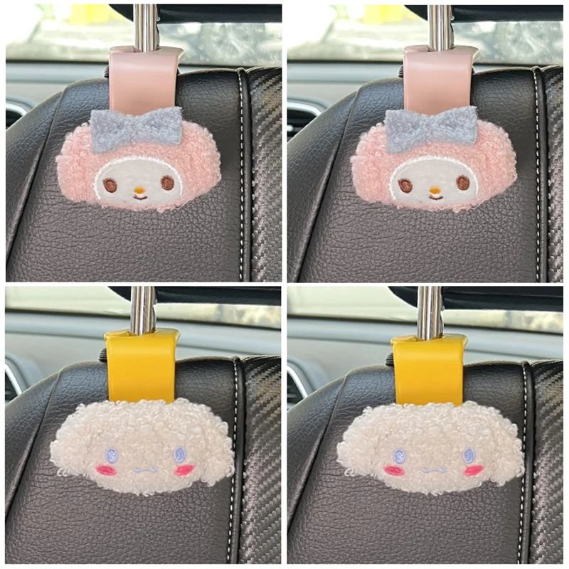 Kawaii Sanrios Anime Melody Cinnamoroll Car Seat Headrest Hook Auto Back Seat Organizer Hanger Storage Holder Accessories Gift
Kawaii Sanrios Anime Melody Cinnamoroll Car Seat Headrest Hook Auto Back Seat Organizer Hanger Storage Holder Accessories Gift