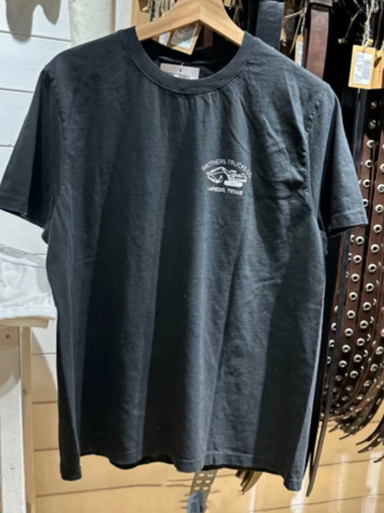 Футболка женская повседневная из мягкого хлопка, модная свободная винтажная рубашка черного цвета с круглым вырезом и коротким рукавом, топ с принтом экскаватора, лето 2023
Футболка женская повседневная из мягкого хлопка, модная свободная винтажная рубашка черного цвета с круглым вырезом и коротким рукавом, топ с принтом экскаватора, лето 2023