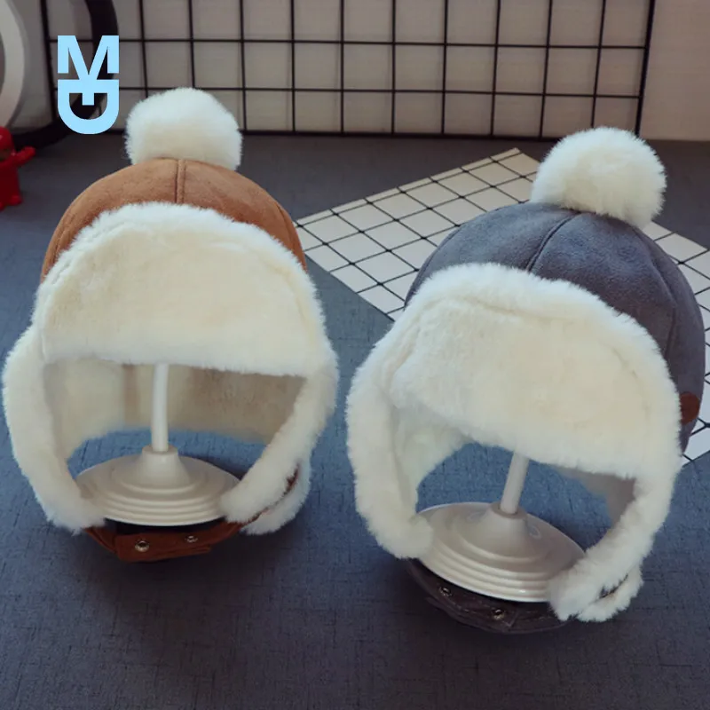 New Baby Boys Girls Hat Kids Children Ear Flap Muff Winter Warm Plush Cotton Cap Outdoor Lei Feng Cap Beanie Gifts Hat 2-3 Year
New Baby Boys Girls Hat Kids Children Ear Flap Muff Winter Warm Plush Cotton Cap Outdoor Lei Feng Cap Beanie Gifts Hat 2-3 Year