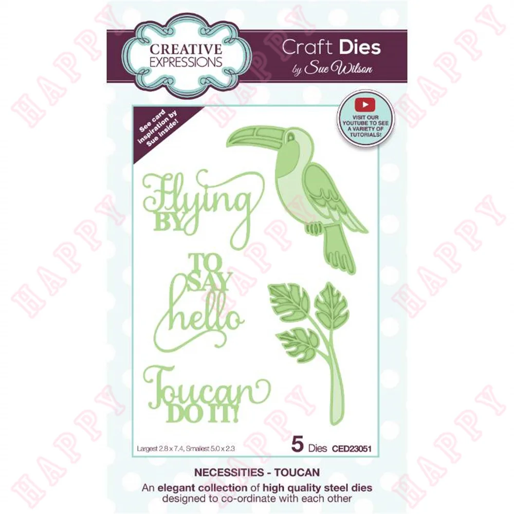 Arrival New 2022 Necessities Toucan Metal Cutting Dies Scrapbook Diary Decoration Embossing Template Diy Greeting Card Handmade
Arrival New 2022 Necessities Toucan Metal Cutting Dies Scrapbook Diary Decoration Embossing Template Diy Greeting Card Handmade