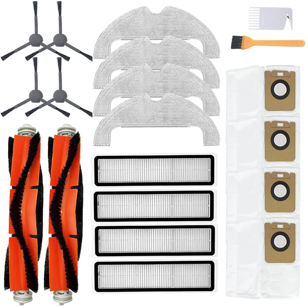 For Dreame BOT Z10 Pro L10 Plus Vacuum Cleaner Main Brush Side Brush Filter Mop Cloth Dust Bag Accessories Replacement
For Dreame BOT Z10 Pro L10 Plus Vacuum Cleaner Main Brush Side Brush Filter Mop Cloth Dust Bag Accessories Replacement