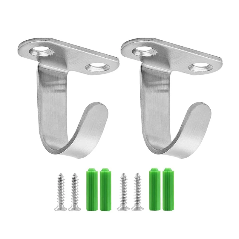 Крючки для потолка из нержавеющей стали 2 шт
Крючки для потолка из нержавеющей стали 2 шт