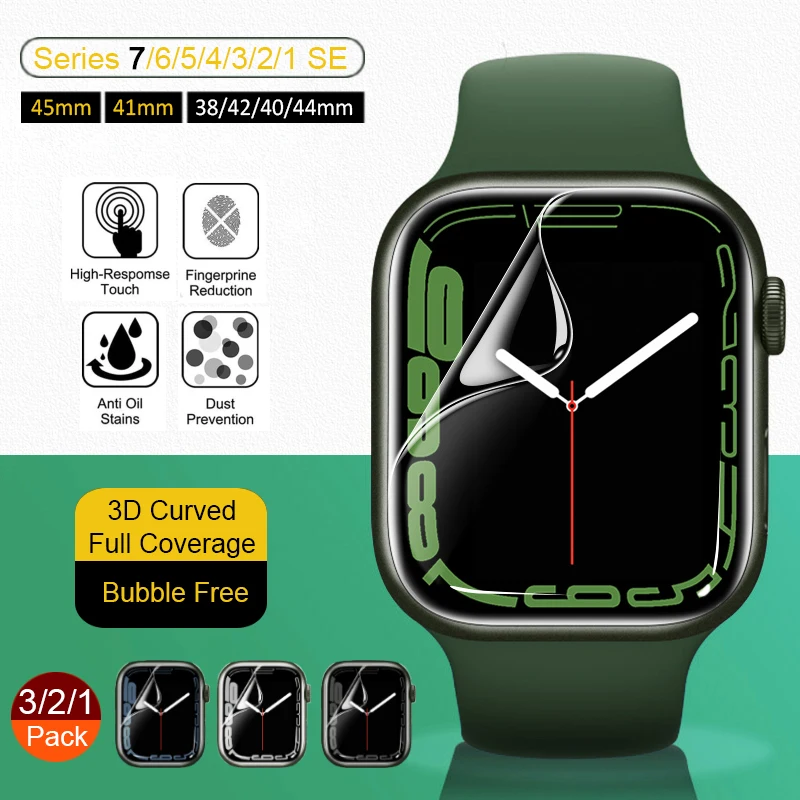 Прозрачная защитная пленка HD для Apple Watch 8 7 SE 4 5 6 40 мм 44 мм 41 мм 45 мм, Защита экрана для iWatch 8 Ultra 49 мм 3 2 38 мм 42 мм
Прозрачная защитная пленка HD для Apple Watch 8 7 SE 4 5 6 40 мм 44 мм 41 мм 45 мм, Защита экрана для iWatch 8 Ultra 49 мм 3 2 38 мм 42 мм