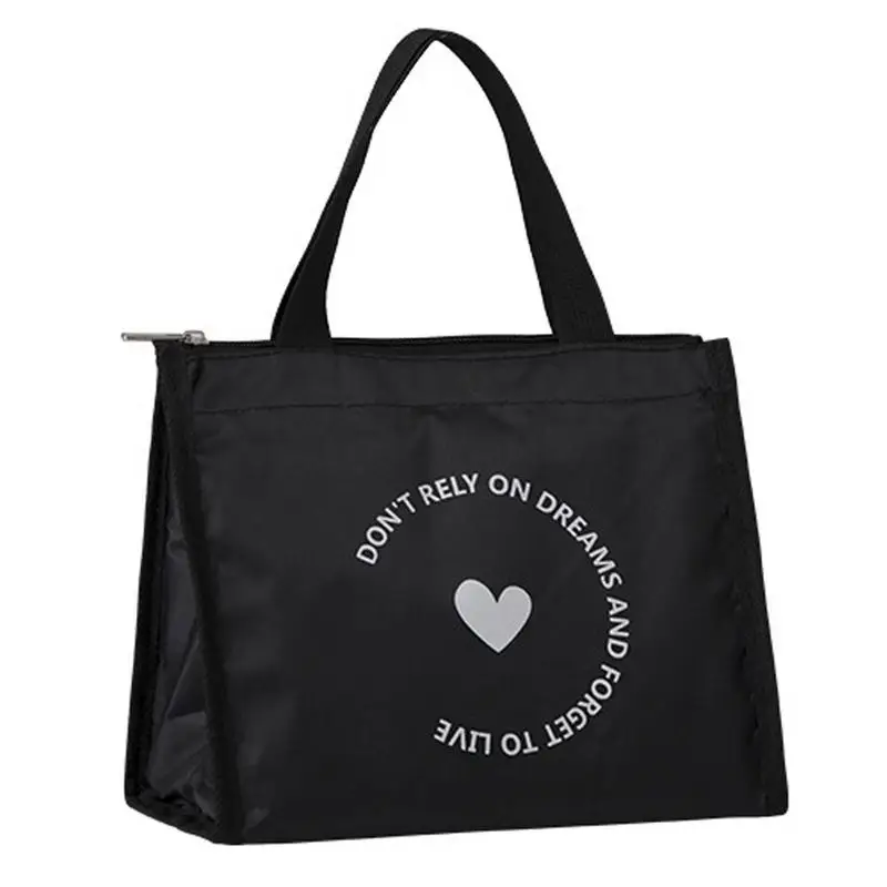 Portable Lunch Bag Waterproof Oxford Cloth Thermal Insulated Lunch Box Bento Pouch Dinner Insulation Bag Student Lunch Bag
Portable Lunch Bag Waterproof Oxford Cloth Thermal Insulated Lunch Box Bento Pouch Dinner Insulation Bag Student Lunch Bag