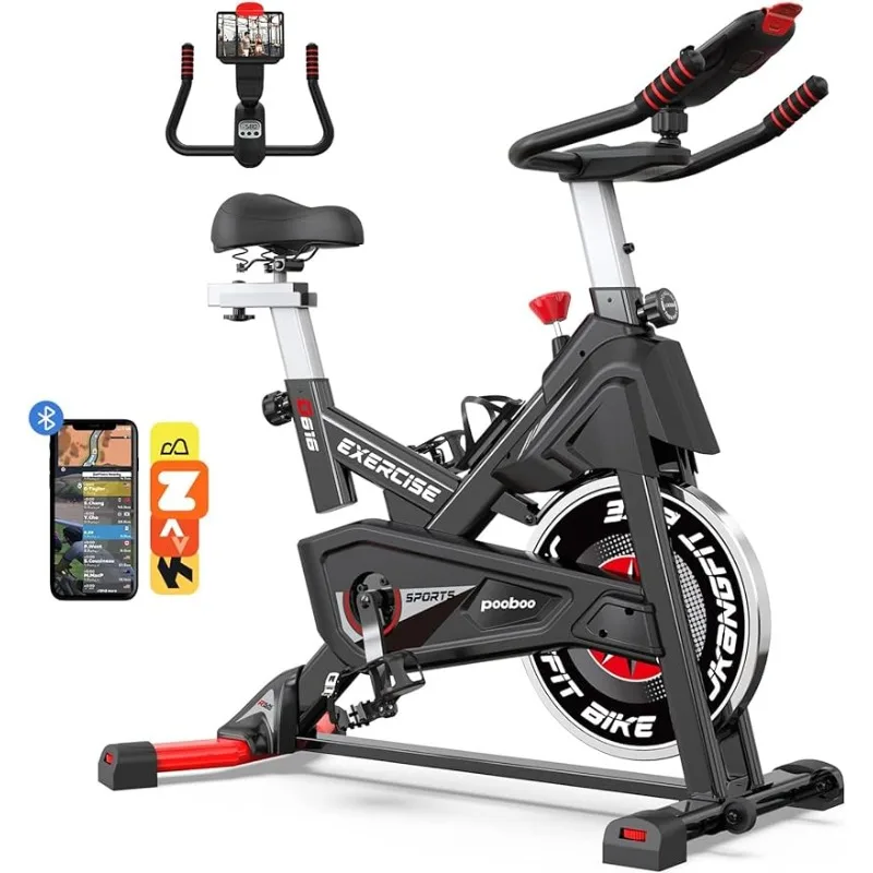 Exercise Bike, Magnetic Stationary Bike for Indoor Cycling (Upgraded Version) w/ 360° Rotate Ipad Holder for Home Gym
Exercise Bike, Magnetic Stationary Bike for Indoor Cycling (Upgraded Version) w/ 360° Rotate Ipad Holder for Home Gym