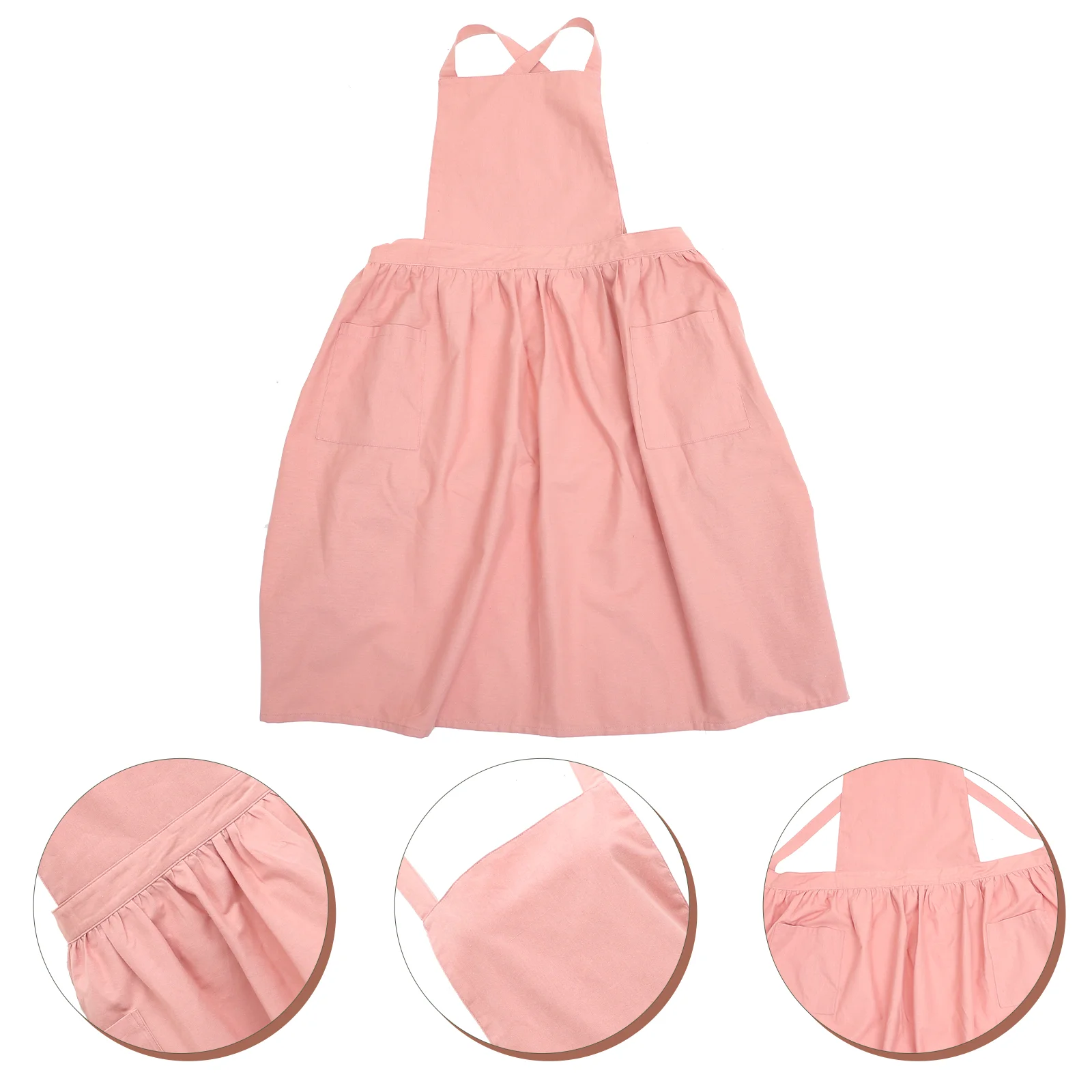 Women Apron Kitchen Baking Apron Cooking Apron with Pocket Daily Use Kitchen Apron
Women Apron Kitchen Baking Apron Cooking Apron with Pocket Daily Use Kitchen Apron