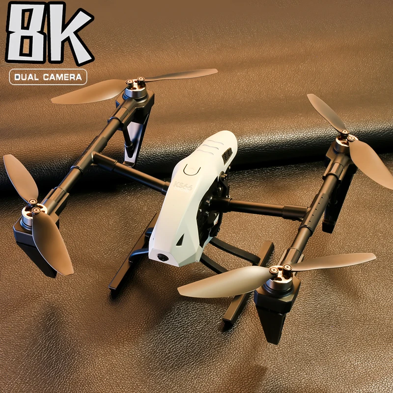 

KS66 Mini Drone 4k Profesional 8K HD Camera Aerial Photography Brushless Motor Rc Helicopter Quadcopter Fpv Drones Kid Toy