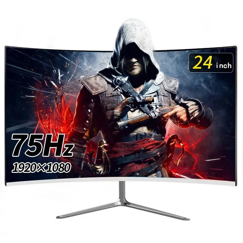 Монитор игровой, 24 дюйма, 1080p, HDMI, 75 Гц 
Монитор игровой, 24 дюйма, 1080p, HDMI, 75 Гц