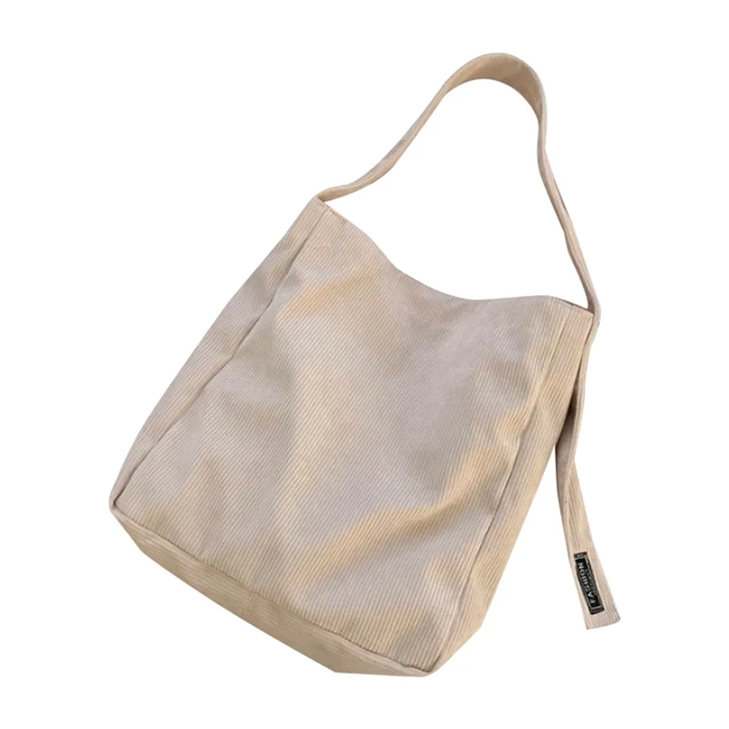 Canvas Bag Retro Corduroy Shoulder Bag Large Capacity Student Class Bag All-Match Messenger Bag
Canvas Bag Retro Corduroy Shoulder Bag Large Capacity Student Class Bag All-Match Messenger Bag