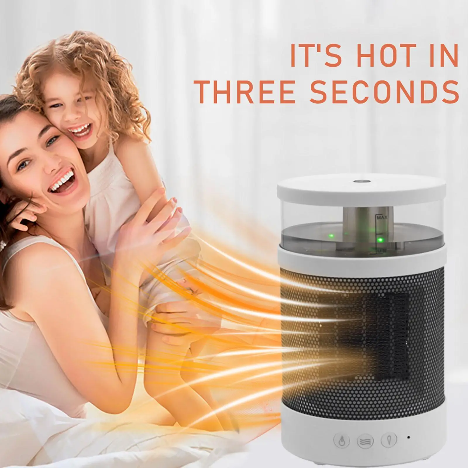 Электрический обогреватель Hatv, домашние Портативные небольшие обогреватели, красочные увлажнители воздуха с постоянной температурой, 3 ув...
Электрический обогреватель Hatv, домашние Портативные небольшие обогреватели, красочные увлажнители воздуха с постоянной температурой, 3 ув...