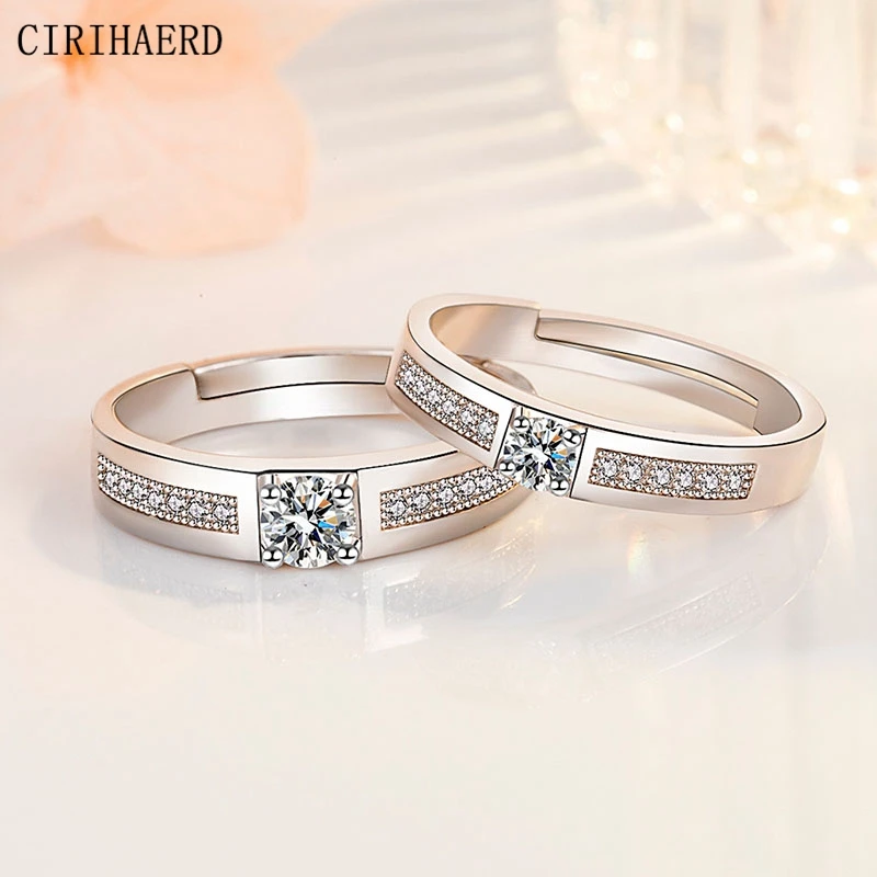Rings For Women Men Luxury Vintage Matching Paired Engagement Open Rings Korean Jewelry Wedding Ring Set For Couple Accessories
Rings For Women Men Luxury Vintage Matching Paired Engagement Open Rings Korean Jewelry Wedding Ring Set For Couple Accessories