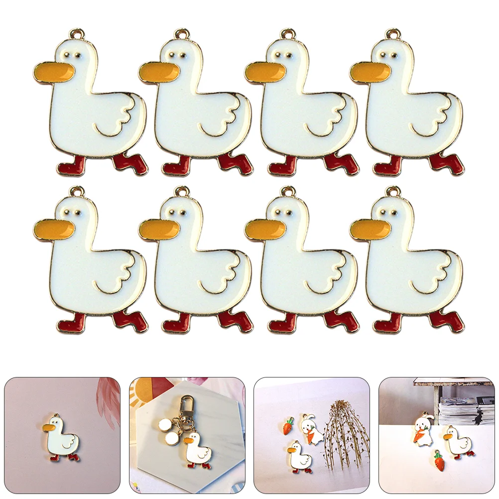 10 Pcs Backpack Accessories Earring Making Pendant Girl Ornaments Bracelet Duck Charms Embellishment Jewelry Keychain
10 Pcs Backpack Accessories Earring Making Pendant Girl Ornaments Bracelet Duck Charms Embellishment Jewelry Keychain