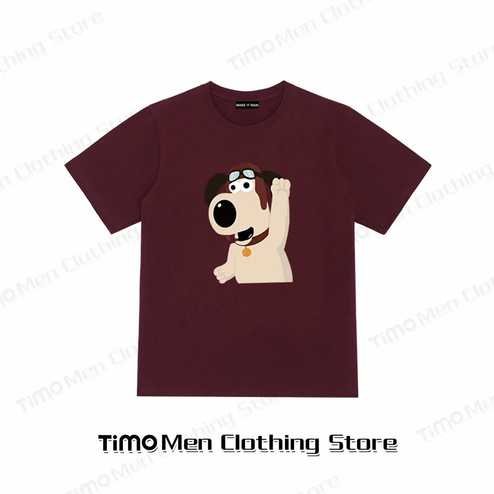 Summer Men's T-shirt Fashion Papa Dog Print Short Sleeve Top Men's Fitness Plus Size Sweatshirt High Quality Casual Street Wear 
Summer Men's T-shirt Fashion Papa Dog Print Short Sleeve Top Men's Fitness Plus Size Sweatshirt High Quality Casual Street Wear